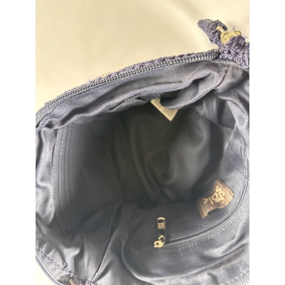 The Sak American Flag Crochet Crossbody Boho Festival Bag Patriotic USA Purse - Picture 9 of 13